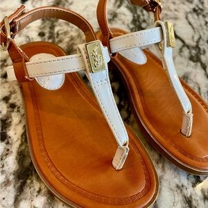 Thong leather sandals  Ralph Lauren